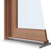 SILL OPTIONS Bi-fold doors Sliding and stacker doors Standard sill U-channel sill Standard sill Flush sill Builder responsible for threshold drainage and weather