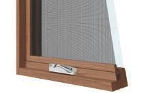 Breezway louvre Aneeta sashless Roll down screen fitted internally Corner bi-fold windows cannot be screened Sliding