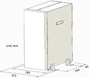 3.4 Install the UPS 3.4.1 Tower model: 1.Place the unit on a flat, stable surface in its final location, 2.