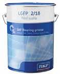 bearings Wrapping machines Conveyor bearings Bottling machines Ordering details Pack sizes LGFP 2 420 ml cartridge LGFP 2/0.
