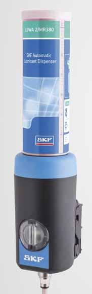 Electro-mechanical single point automatic lubricators SKF TLMR series The SKF Automatic Lubricant Dispenser TLMR is a single point automatic lubricator designed to supply grease to a single