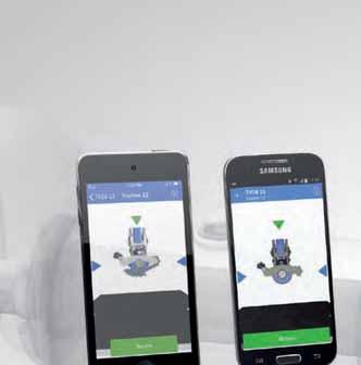 New technology makes shaft alignment easier and more affordable SKF Shaft Alignment Tool TKSA 11 Mobile devices allow high resolution graphics, intuitive usage, automatic software updates and