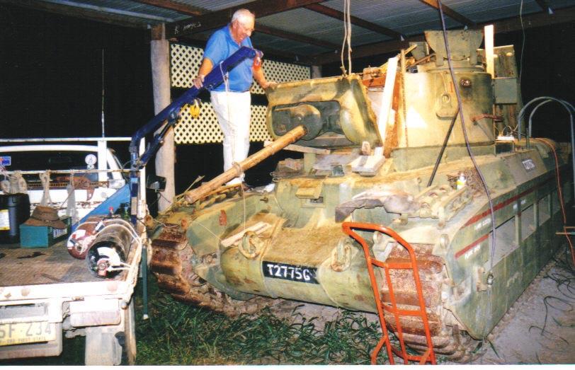 Picture provided by Matt McMahon Matilda IV (A12) Henry Boyes Collection, NSW (Australia) This tank was made by Ruston &
