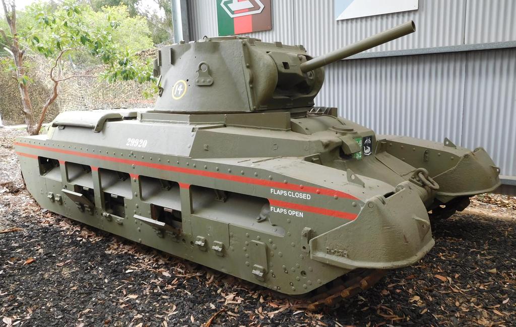 Jim Goetz, June 2016 Matilda IV CS - Close Support Royal Australian Armoured
