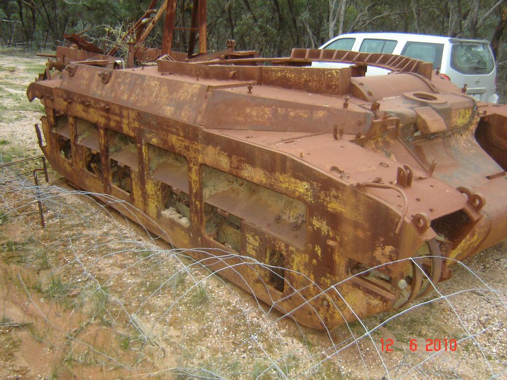 June 2010 Matilda hull In the scrap/grave
