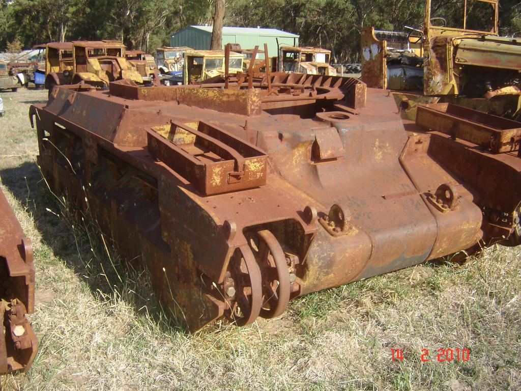 Another Matilda Frog flame thrower hull Ron Fry Collection, VIC (Australia) Ron Fry, April
