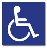 EVCS Designated for the Disabled EVCS for the exclusive use of the disabled shall be identified by a sign mounted International Symbol of Accessibility (ISA). 11B-812.