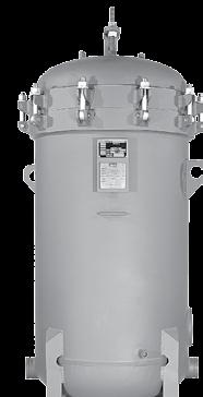 RVMF Series Microfilter Vessels The RVMF Series Vertical Vessels are used with Racor Hydrocarbon FP, FS, and HIF coreless, high efficiency microfilter series cartridges.