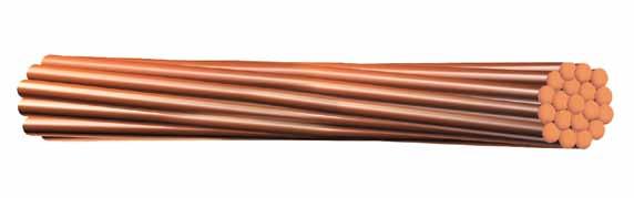 Your Partner in Safe Power Solutions Soft Drawn Bare Stranded Conductor Copper SDBC Conductor IEC 60228 Cross Section Area of Conductor No.