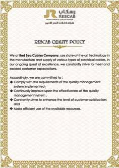 For more information, contact us at: Red Sea Cables Company