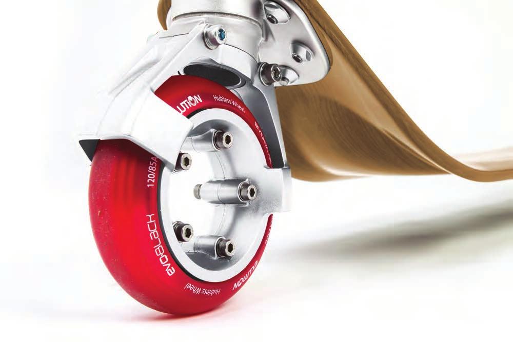 ceramic ball wheel bearing Patented integrated mudguard designed