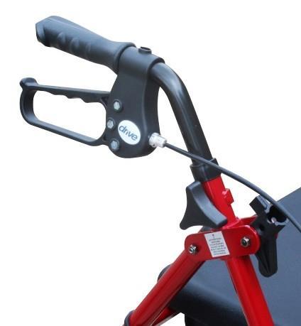 Position the backrest ends into both brackets, push in both backrest buttons and fully