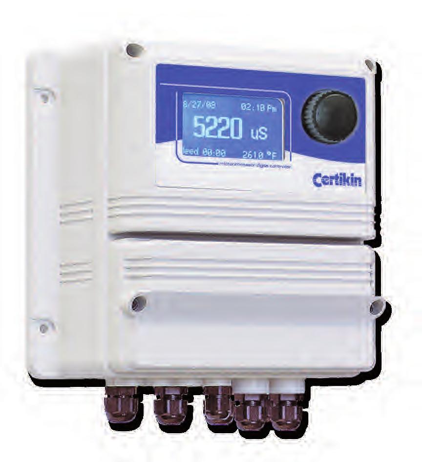 Multi parameter controllers 5-CHANNEL 2-CHANNEL CDE-MAX5 (ph / Total chlorine / Free chlorine / Combined chlorine / Redox / C / Turbidity / Conductivity ) MAX5 is a multiple digital controller system.