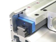 The elimination of the mounting plate reduces overall design time and machine cost.
