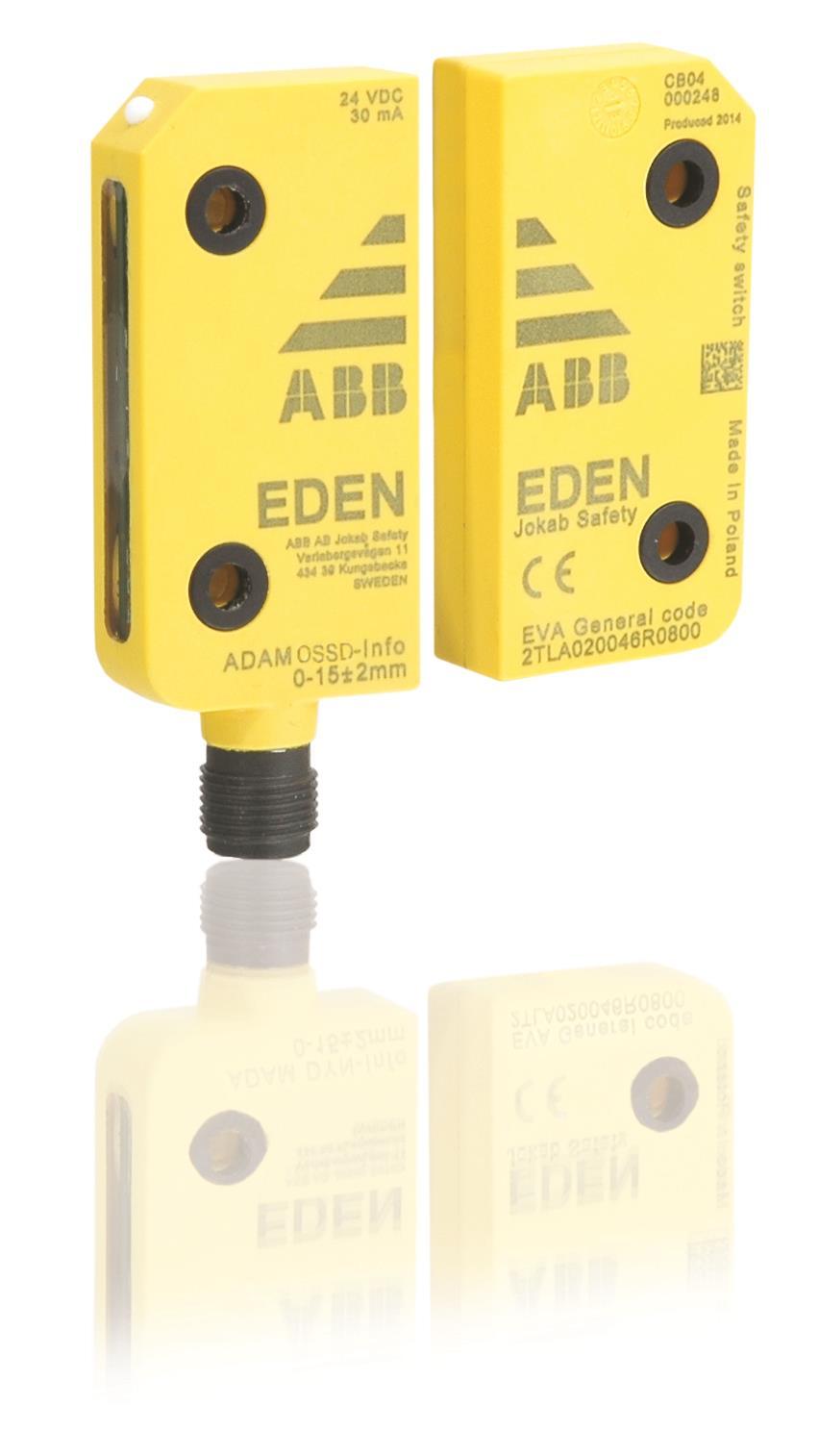 Original instructions Eden OSSD Coded non-contact safety sensor ABB Jokab