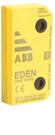 Adam and Eva are acquired separately and it is possible to mix different models of Adam OSSD in the same safety circuit.