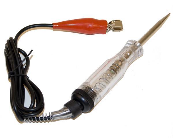 Instrumentation A DC test light is a powerful simple troubleshooting tool. (Don t use on line operated circuits.
