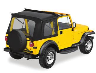 Installation Instructions Sunrider Vehicle Application Jeep CJ7 1976 1986 Part Number: 51698 Jeep Wrangler/YJ 1986 1995 Part Number: 51698 www.bestop.com - We re here to help!