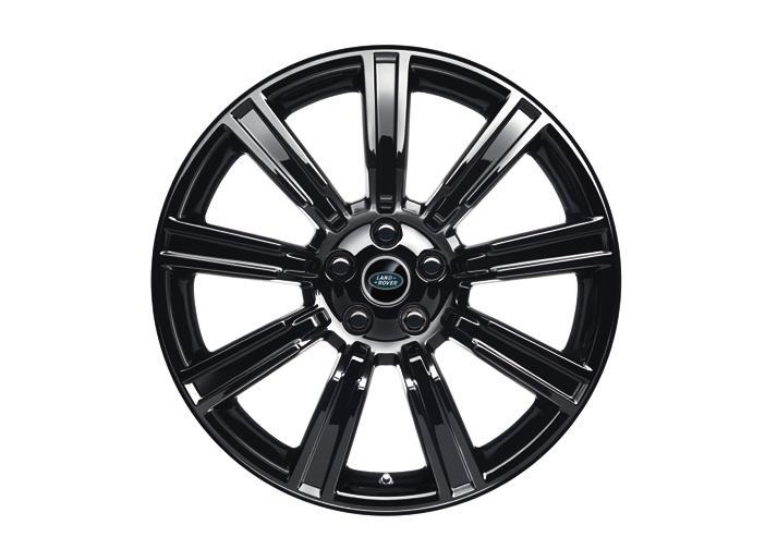 STEP 4 CHOOSE YOUR WHEELS 21" 9 SPOKE STYLE 9001 WITH GLOSS BLACK FINISH (2) 22" 5 SPLIT-SPOKE STYLE 5004 WITH SILVER FINISH