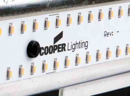 The Future of Lighting is Officially Here Cooper Lighting s proprietary low-power, low-brightness LED system delivers a soft, diffuse volume of pure white light that carries the general character of