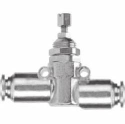 71 FCV-KNOB-1168SN PTC x SFX (MPX) - BI-Flow - Nickel Plated Brass Part No. Push-To-Connect SFX (MPX) Pressure Length Height Assembly Mt.