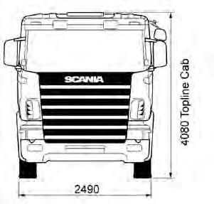 Transport 150 Tonne PREVIOUS PAGE Scania R164 6x4 heavy haulage tractor dimensions 150000kg GTW Heavy Haulage Tractor Chassis Dimensions A 3100 3300
