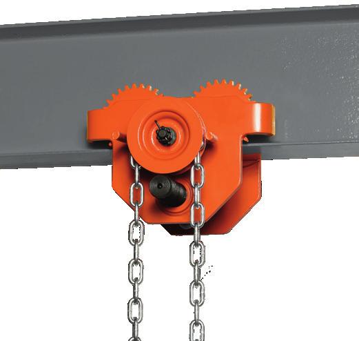 load-carrying capacity XXCentral spindle mechanism for easy fastening on the beam with secure and safe seat HKS series Lever clamps with swivel eye for lifting loads of up to 5 t XXFor vertical