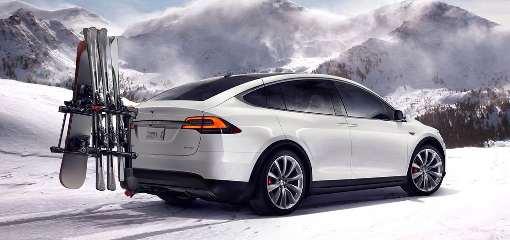 Tesla Model X Tesla has made the family car cool 7 people
