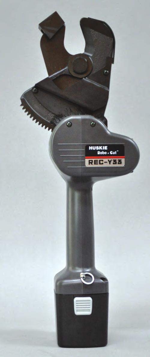 REC-Y33 ROBO*SLICE TM Gear-Driven Scissor Cutter with 1.25 Jaw Opening 7.2 lbs. with Battery 16 H x 4 L x 4.5 W Jaw Opening 1.