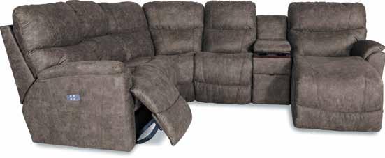 724 TROUPER LA-Z-TIME CHAISE RECLINING SECTIONAL Shown in i-northwest E153765 Sable 4AP/4AU-724 POWER 40A-724 NON-POWER 4BP/4BU-724 POWER 40B-724 NON-POWER 04C-724 04M-724 4SP-724 POWER 40S-724