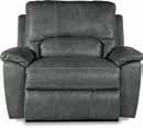 725 CHARGER LA-Z-TIME CHAISE FULL RECLINING SOFA Shown in Maximus LB127054 Gunmetal 41P-725 POWER 410-725 NON-POWER