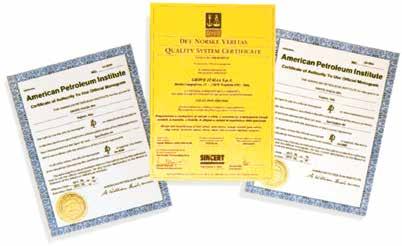 Quality System Quality Assurance Program ISO 9001:2000 and API Q1 Standards All valves are designed in accordance with the most stringent industry procedures and standards and are built according to