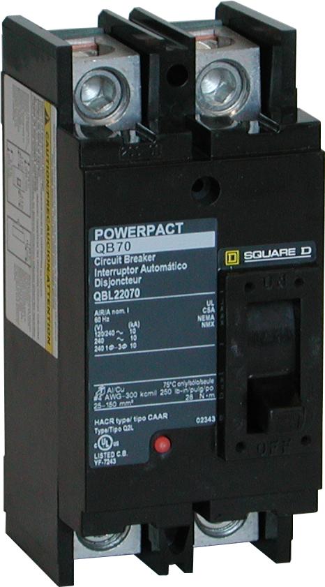 PowerPact Q-Frame Molded Case Circuit Breakers and Switches Description Description The PowerPact Q-frame line of circuit breakers include QB, QD, QG and QJ molded case circuit
