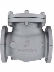 WLWORTH ST STEEL SWING HEK VLVES, LSS 150 Flange dimensions as per SME 16.5 End to end dimensions as per SME 16.10 WE dimensions as per SME 16.25 Flange dimensions larger than 24 according to SME 16.