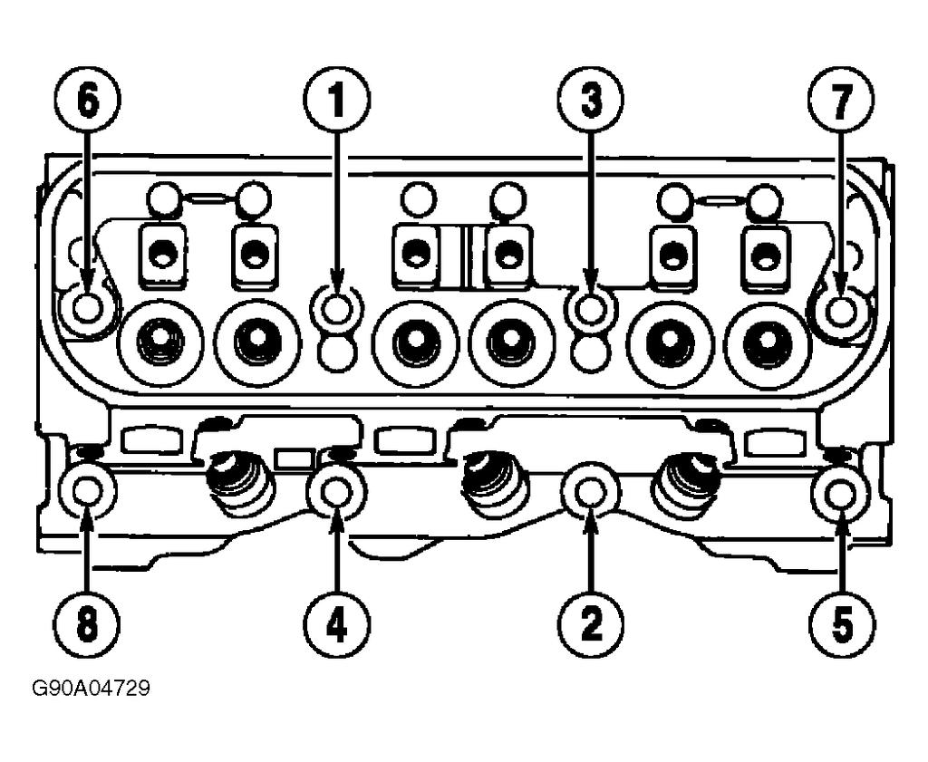4. To install remaining components, reverse removal procedure. Coat rocker arm bolts with GM Threadlock (12345493) prior to installation. Fig.
