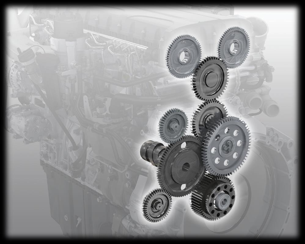 GEAR TRAIN Rear Engine Geartrain Camshafts Timing Control Oil Pump Air Compressor Enhanced