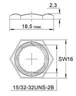 2600/2700 Series Receptacle Installation Instructions Installation Dimensions Type 1 + 3 Receptacles Hole Pattern Type 2 Receptacle Hole Pattern (Side Mounting) Installation Dimensions