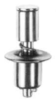 K-2 15F Series Stud Assemblies Style Dimensions Materials / Finish C Part No. Push Button Steel / nickel-plated 120 15S1- *-1AD Steel / zinc-plated 120 15S1- *-1AJ S=22,4 + (0,76 x length no.