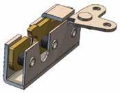 Rotor Latches 9/00423 (LH), 9/00424 (RH) Series 400 Anti-Burst Latches The exceptionally neat and compact design of the Series 400 makes it suitable for confined spaces and thin doors.