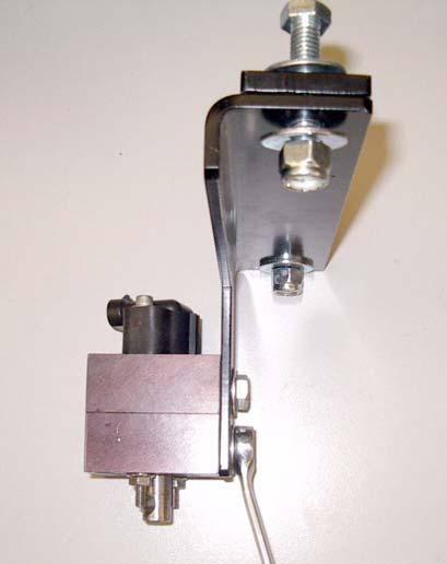 Mounting Wheel Angle Sensor Hardware 2. Preassemble the sensor on the bracket before vehicle installation. See Figure 2-6.
