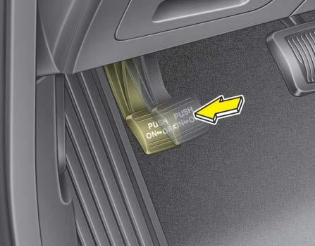 When in "READY" mode the lamp is illuminated on the Instrument Panel, the vehicle can move