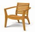 Regatta Lounge Chair Regatta Lounge Bench Regatta Lounge Stool Regatta Lounge Table S1508500 Teak W D H: 75 72 74 cm Seat Height: 38,2 cm S1508650 Teak W D H: 133 72