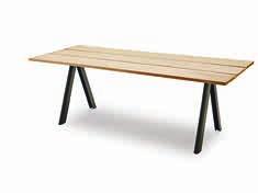 295,00 Overlap Bench Overlap Table Overlap Bench Overlap Table 1392010 Western Red Cedar / Steel L D