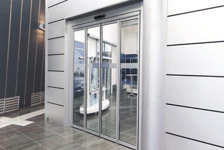 Automated systems for special entrances SF1400 Automatic folding door NEW Passage opening 845-1.