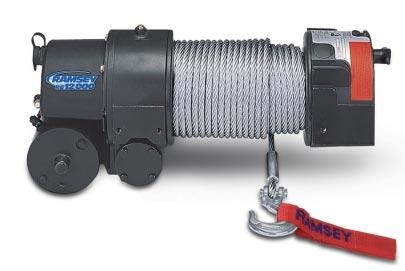 RE SERIES RE SERIES 12000 WINCH SHOWN RE 12000 Product Features-RE Series Strong worm gear provides load reversing protection Motor and solenoids are grounded directly to battery Exclusive