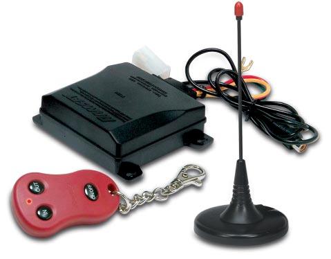 RAMSEY WIRELESS REMOTE NEW WIRELESS REMOTE CONTROL Visual indicator light shows remote operation Magnetic antenna base for easy installation Weatherproof transmitter and receiver The Ramsey Wireless