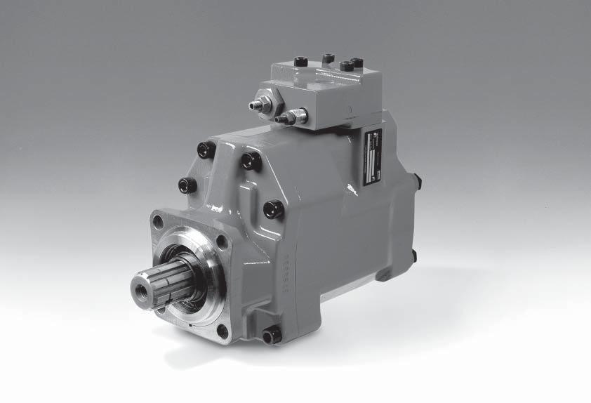 VP1 Pump VP1 Pump - Variable Displacement Content Page Chapter Line dimensioning... 10... 2 Specifications... 31 VP1 cross section... 31 Installation dimensions... 32 Ordering information.
