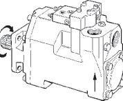 rotating pump) Topp view A Pressure relief cartridge Bottom view 6 3 Cross section Fig. 2. LS valve block.