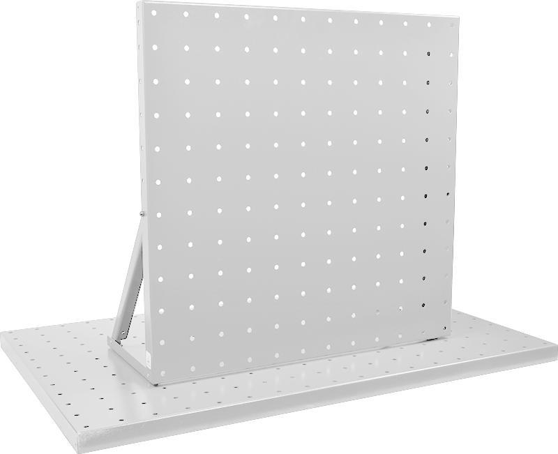 Expanding Work Surface (Large) 6302-00 The Expanding Work Surface (Large) consists in a perforated plate that can be mounted on the main