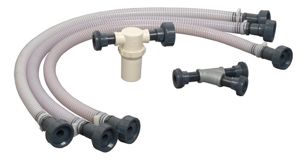 Hoses and Accessories (for Model 46106-1) 46790-B0 The Hoses and Accessories includes transparent flexible hoses, strainer, and Y adaptor.